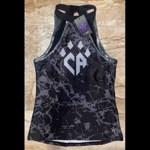 Cheer Athletics marble practice wear tank top